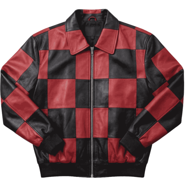 Leather Jacket PatchWork