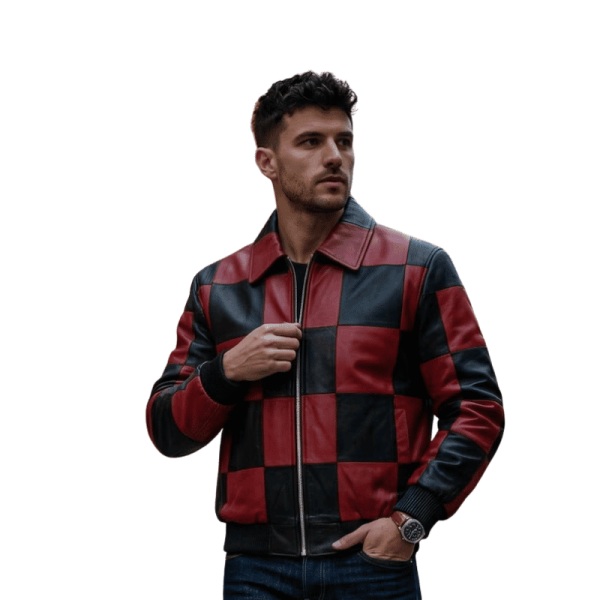 Leather Jacket PatchWork