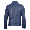blue leather jacket men blue leather jacket men