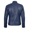mens blue leather jacket mens blue leather jacket