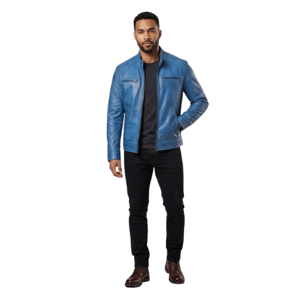 Royal Blue Leather Jacket Royal Blue Leather Jacket