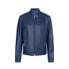 Jacket Leather Blue Jacket Leather Blue