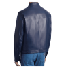 Jacket Leather Blue Jacket Leather Blue