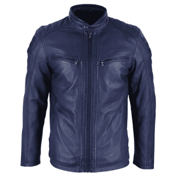 blue colour leather jacket blue colour leather jacket
