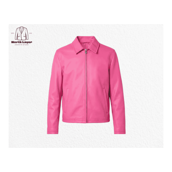 Leather Jacket Pink Leather Jacket Pink