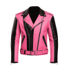 Vintage Pink Leather Jacket Vintage Pink Leather Jacket