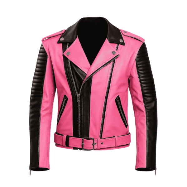 Vintage Pink Leather Jacket Vintage Pink Leather Jacket