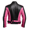 Vintage Pink Leather Jacket​