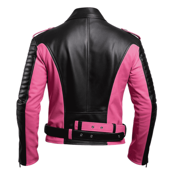Vintage Pink Leather Jacket Vintage Pink Leather Jacket