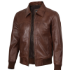 Vintage Bomber Jacket Leather
