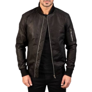 Vintage Leather Biker Jacket
