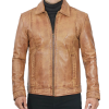 Vintage Leather Jacket Mens