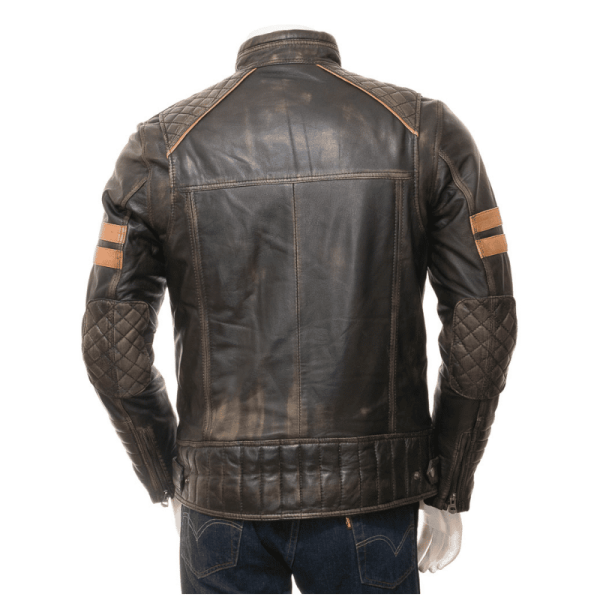 Vintage-Leather-Moto-Jacket-Back Vintage Leather Moto Jacket Back