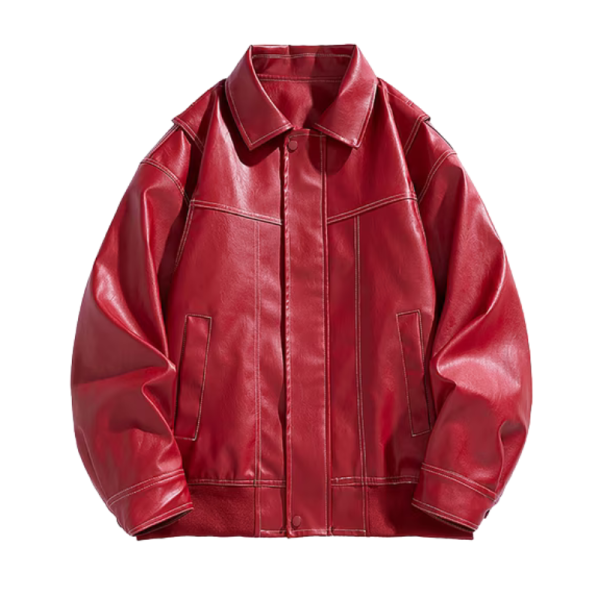 Vintage-Red-Leather-Jacket Vintage Red Leather Jacket