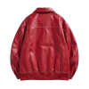 Vintage-Red-Leather-Jacket-Back Vintage Red Leather Jacket Back