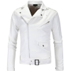 White-Leather-Jacket-Male White Leather Jacket Male