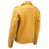 Yellow-Cropped-Leather-Jacket-Back Yellow Cropped Leather Jacket Back