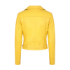 Yellow-Leather-Biker-Jacket-Back Yellow Leather Biker Jacket Back